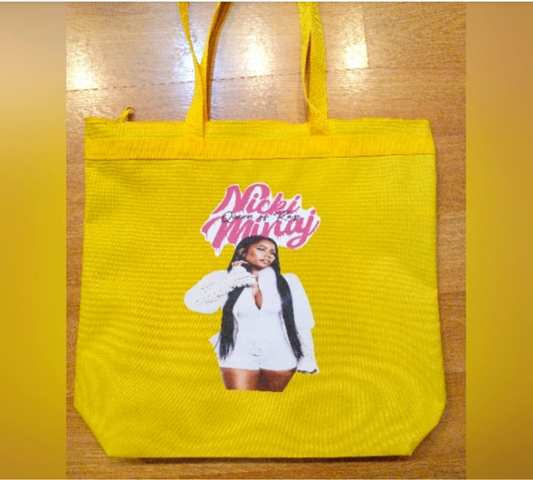 Nicki Minaj Queen Of Rap Tote Bag