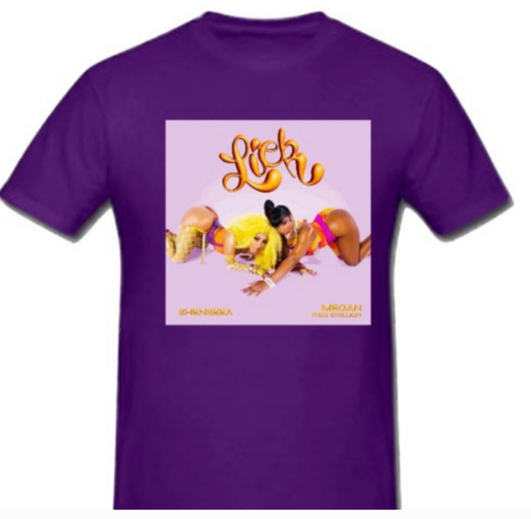 MEGAN THEE STALLION AND SHENSEEA LICK SHIRT